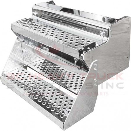 Kenworth T-800 Tool Box W/Single Step Stainless 430 Cover