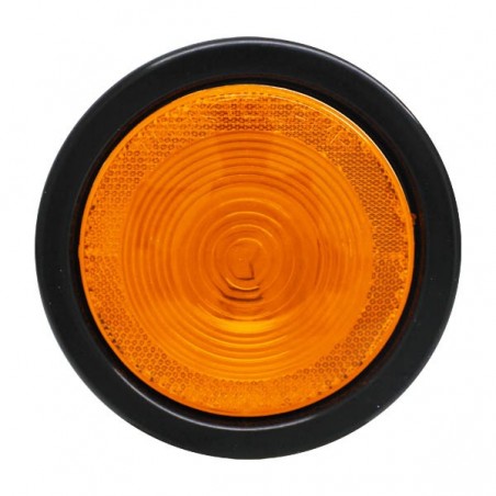 4" SEALED SHOCK PROOF,  STOP TURN & TAIL LIGHT KIT AND REFLEX, AMBER LIGHT.