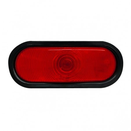 OVAL SEALED STOP, TURN & TAIL LIGHT KIT, RED LIGHT.
