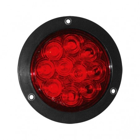 4" SEALED LAMP 10 LED & BLACK BEZEL FOR MOUNT