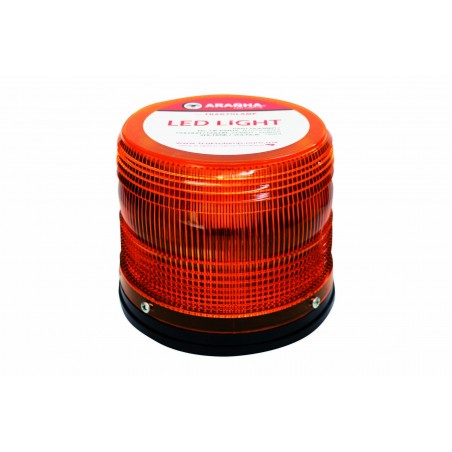 TORRETA 4 LED AMBAR DESTELLO DE 5.5" X 5"